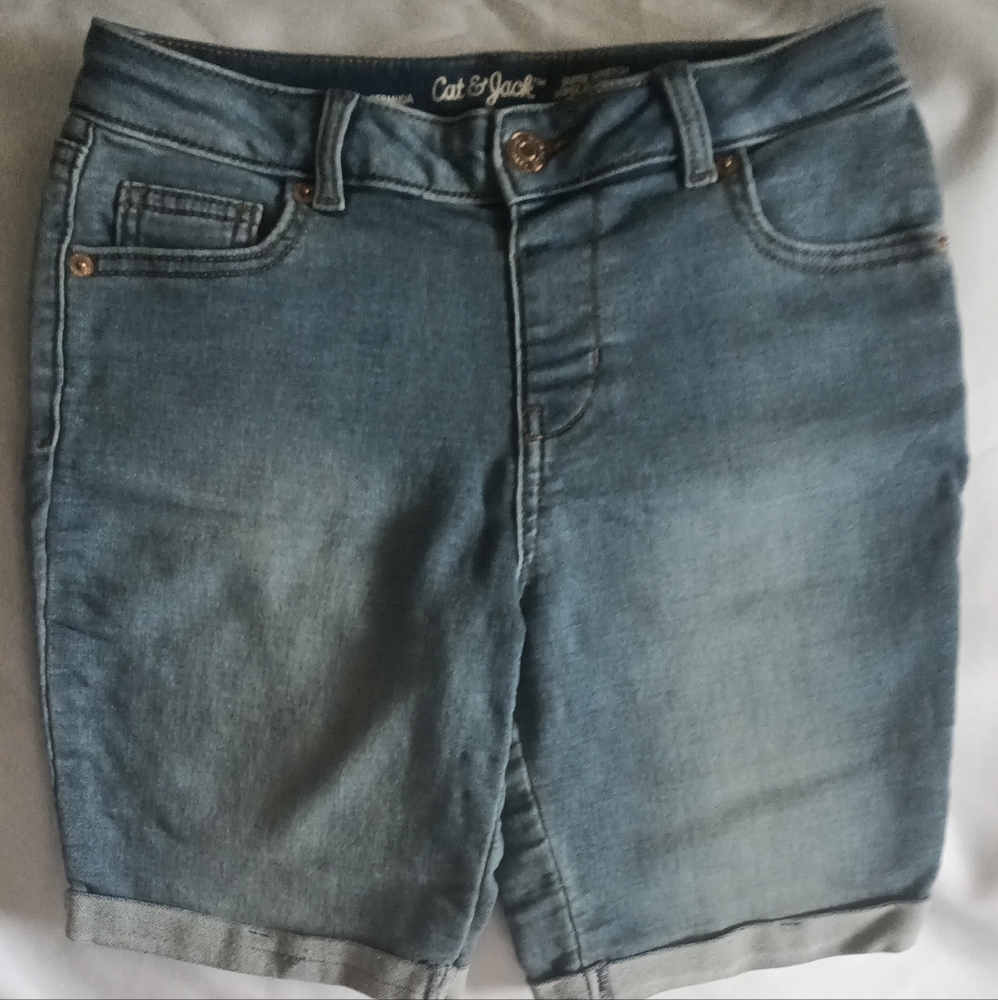 Cat & Jack Super Stretch Denim Shorts